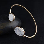 Natural Stone Cuff Bracelets