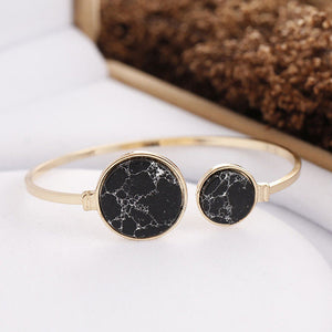 Natural Stone Cuff Bracelets